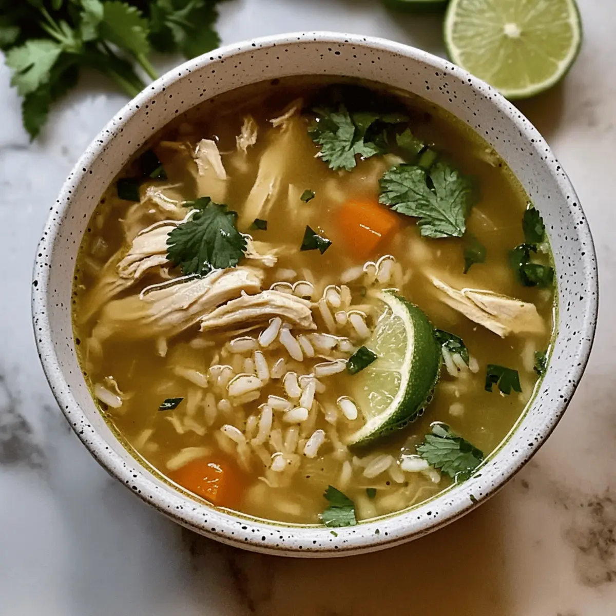 Ginger Lime Chicken and Rice Soup: A Zesty Family Favorite