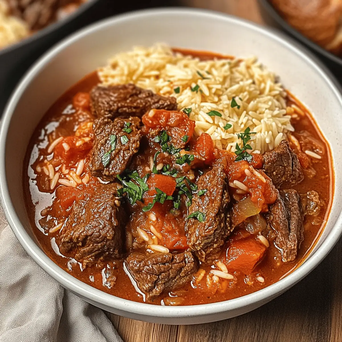 Hearty Giouvetsi Greek Beef Stew for Cozy Family Nights