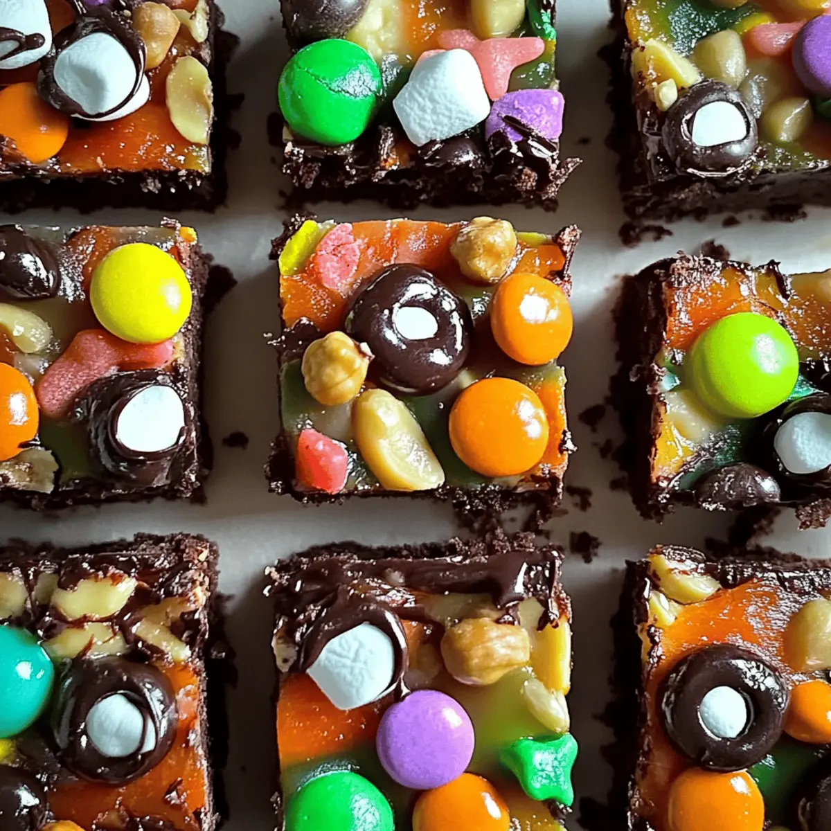 Halloween Rocky Road Slices for a Spooktacular Treat!