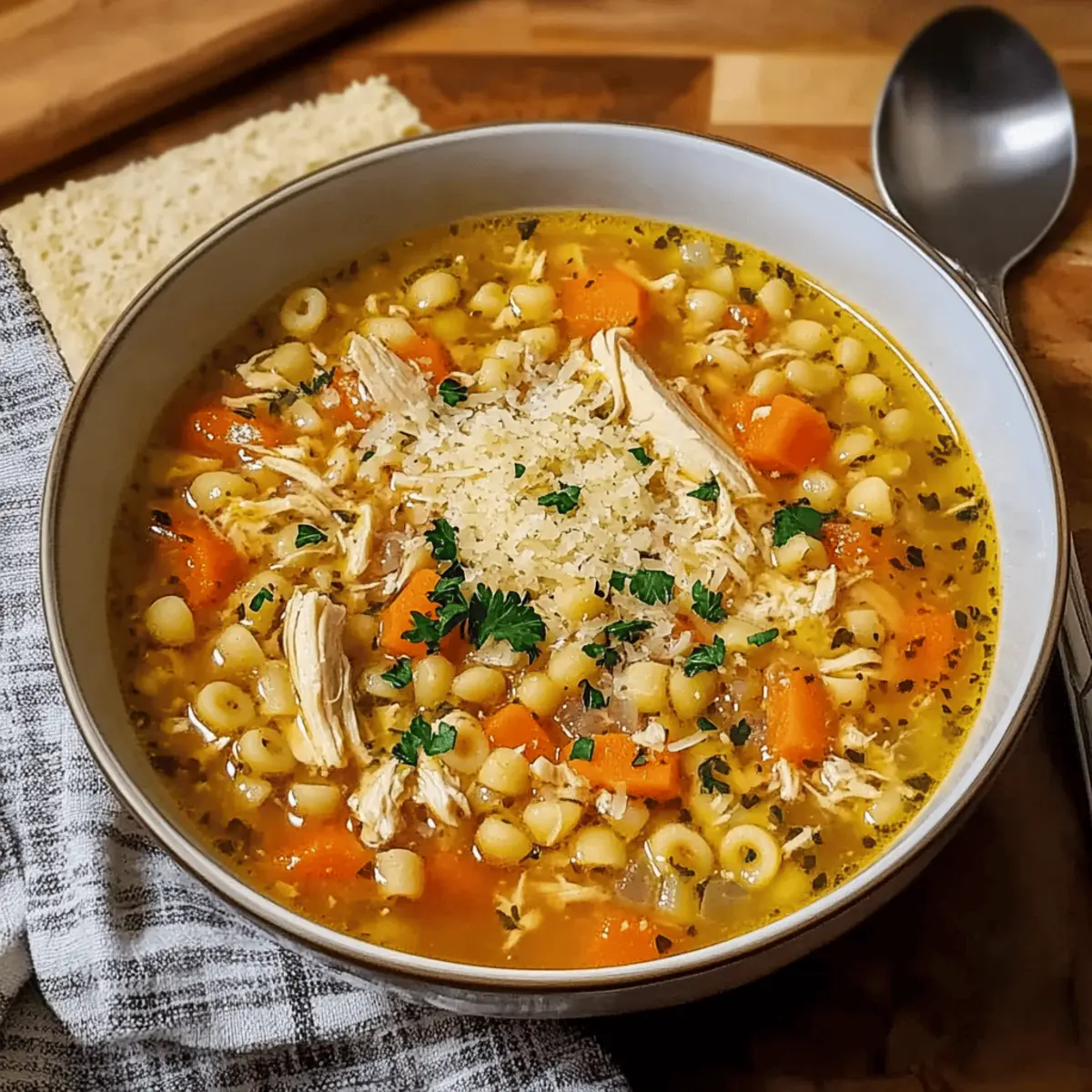 Warm and Cozy Italian Penicillin Soup for Soulful Comfort