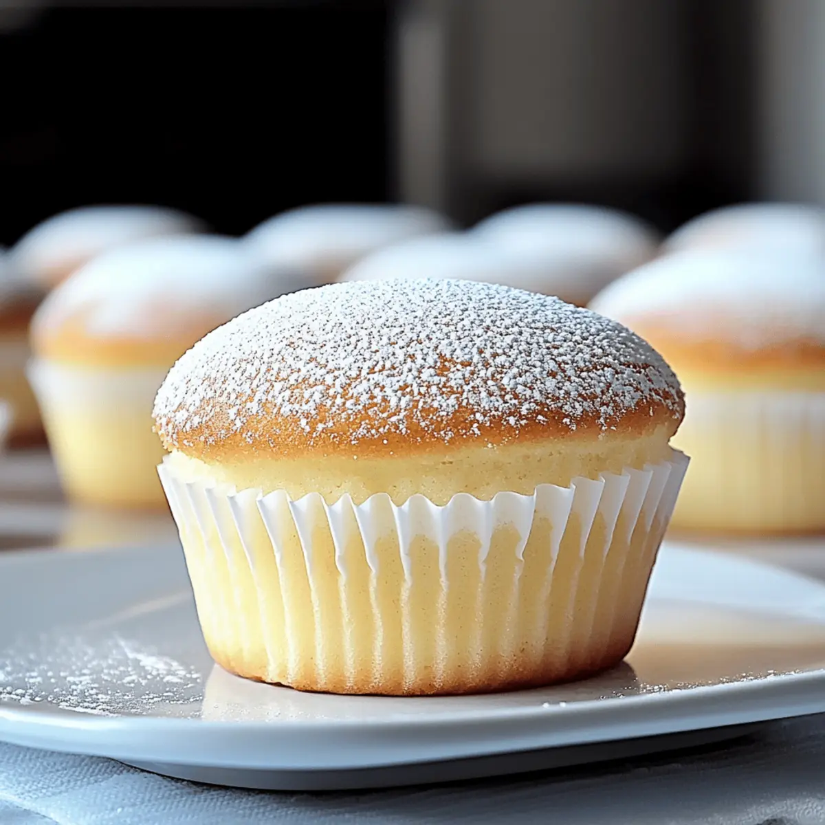 Fluffy Japanese Cotton Cheesecake Cupcakes for a Sweet Escape