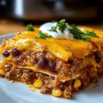 Layered Burrito Casserole