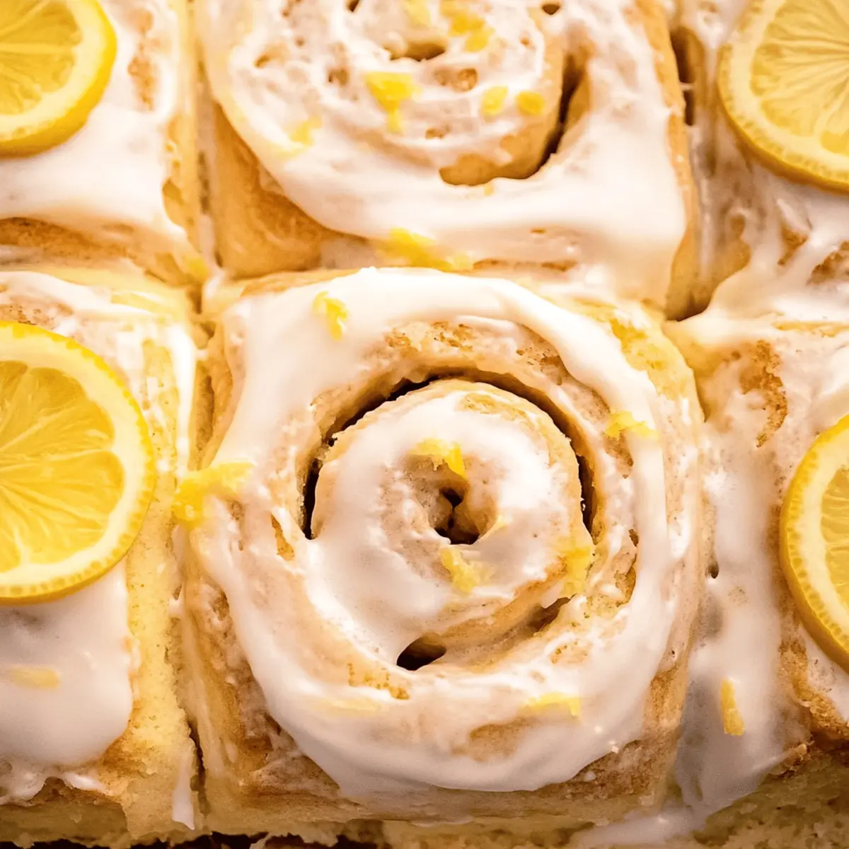 Fluffy Lemon Rolls with Creamy Frosting for Spring Bliss