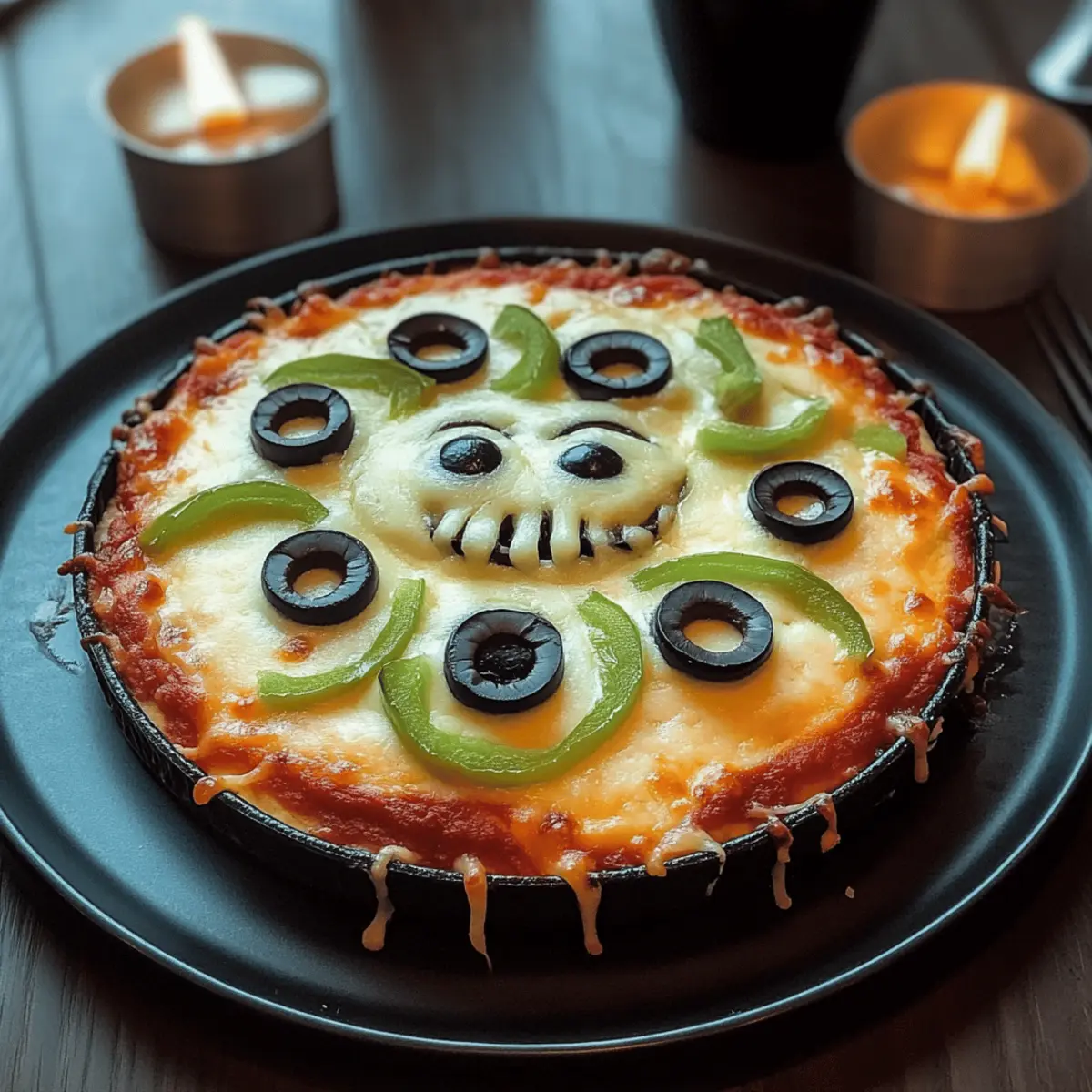 Spooky-Smooth Monster Mash Pizza Dip for Your Halloween Party