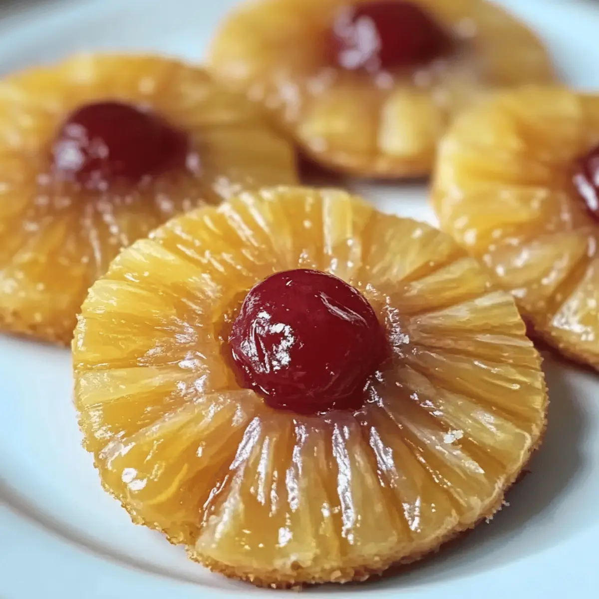 Pineapple Upside-Down Sugar Cookies: A Sweet Tropical Escape