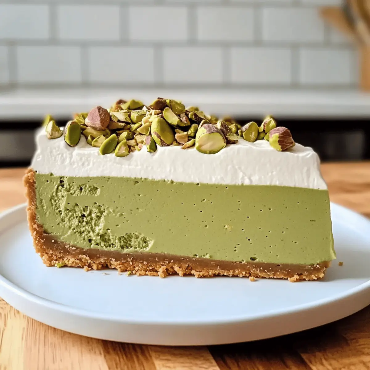 Decadent Pistachio Cheesecake Full of Mediterranean Bliss