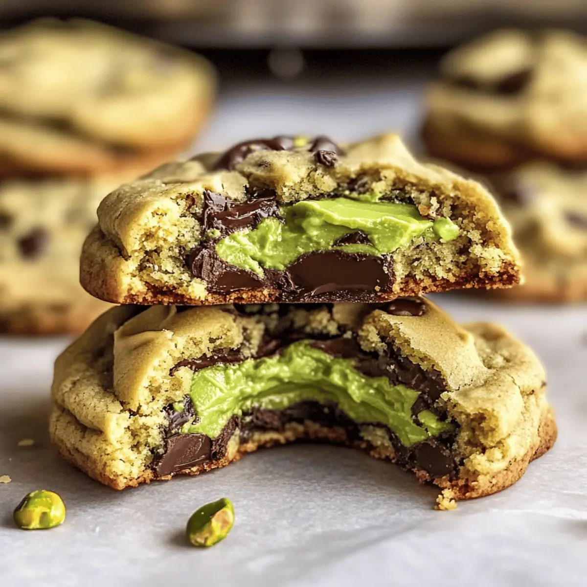 Pistachio Cream Cookies – Soft, Chewy, and Irresistibly Nutty
