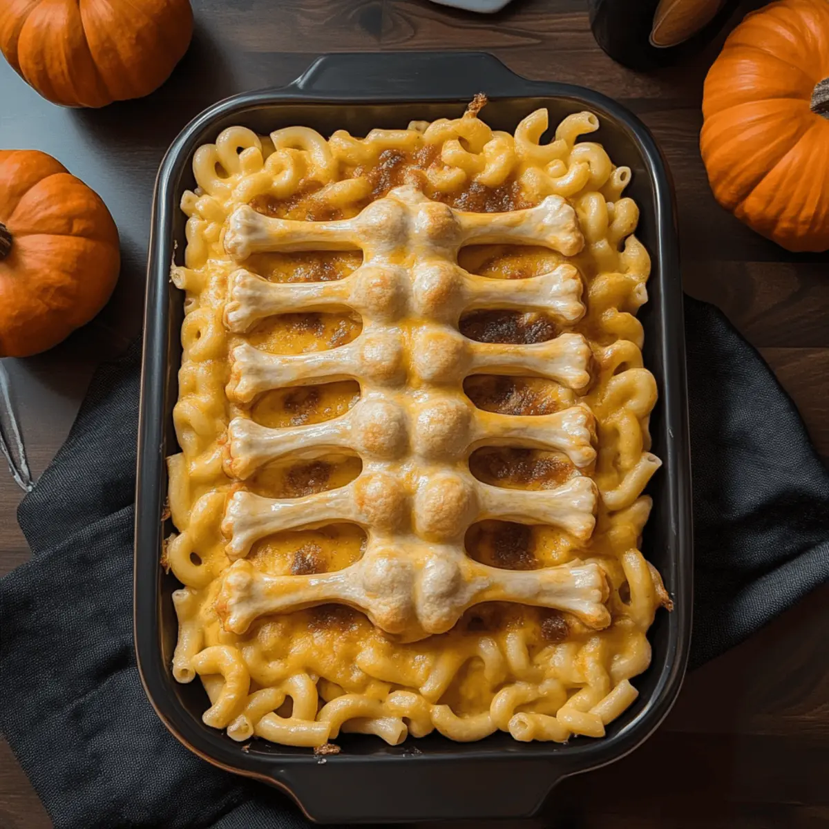 Creepy Rib Cage Mac & Cheese That Will Wow Your Guests