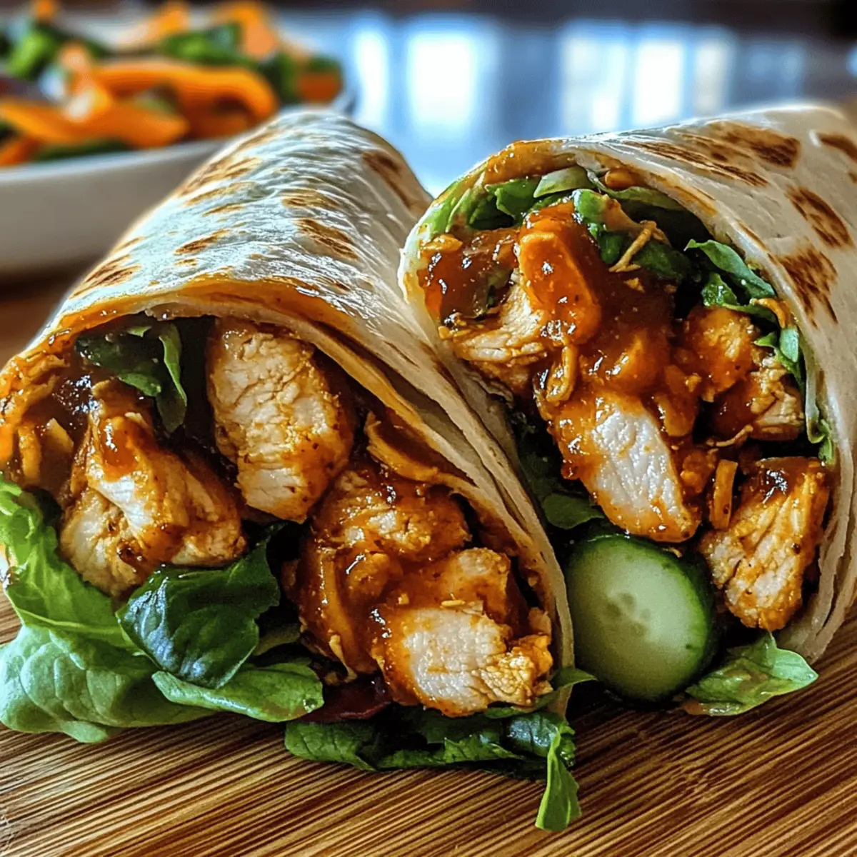 Sweet Chili Chicken Wraps: Flavor-Packed and Customizable Delight