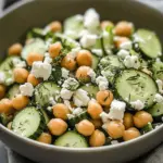 Tangy Cucumber Chickpea Salad
