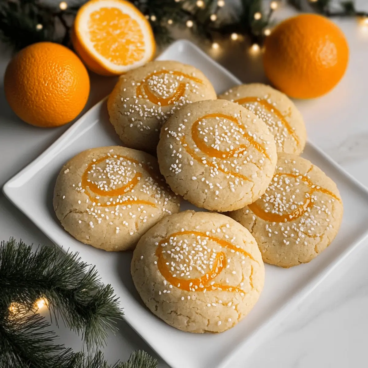 Toasted Sesame & Orange Cookies for a Festive Flavor Burst