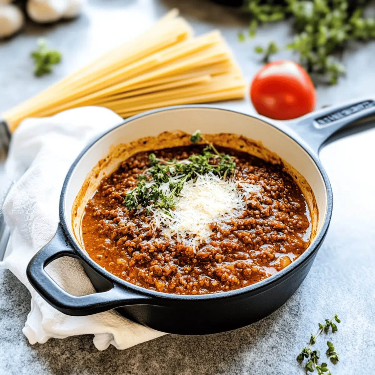 Heartwarming Traditional Bolognese Sauce for Cozy Nights