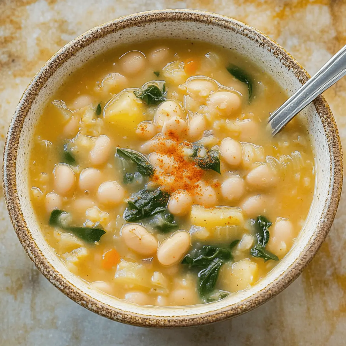 Cozy Up with Creamy White Bean Soup in Just 25 Minutes