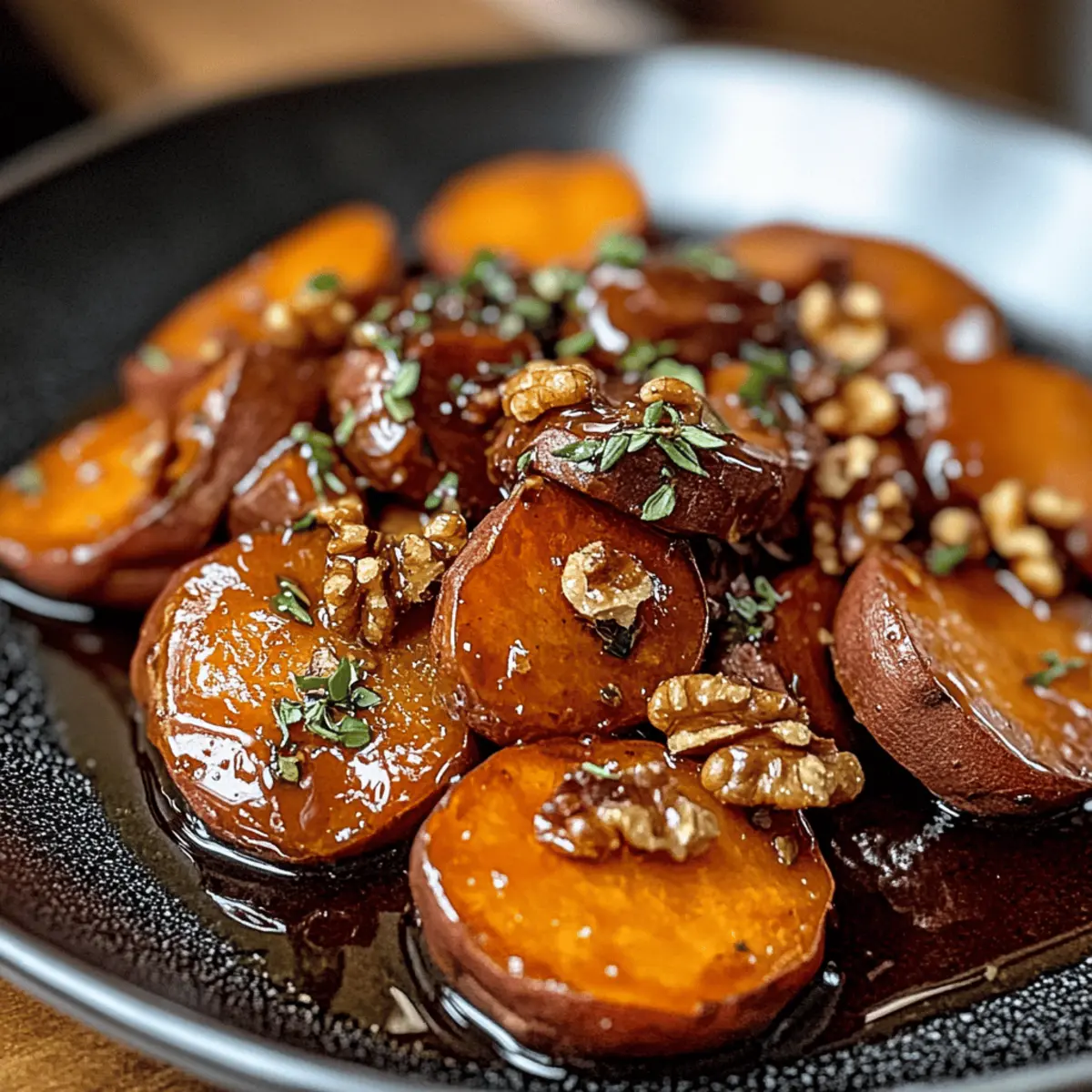 Walnut Maple Roasted Sweet Potatoes for Cozy Gatherings