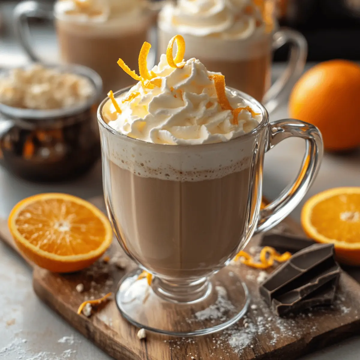 Dreamy White Chocolate Orange Hot Cocoa Perfect for Fall Nights