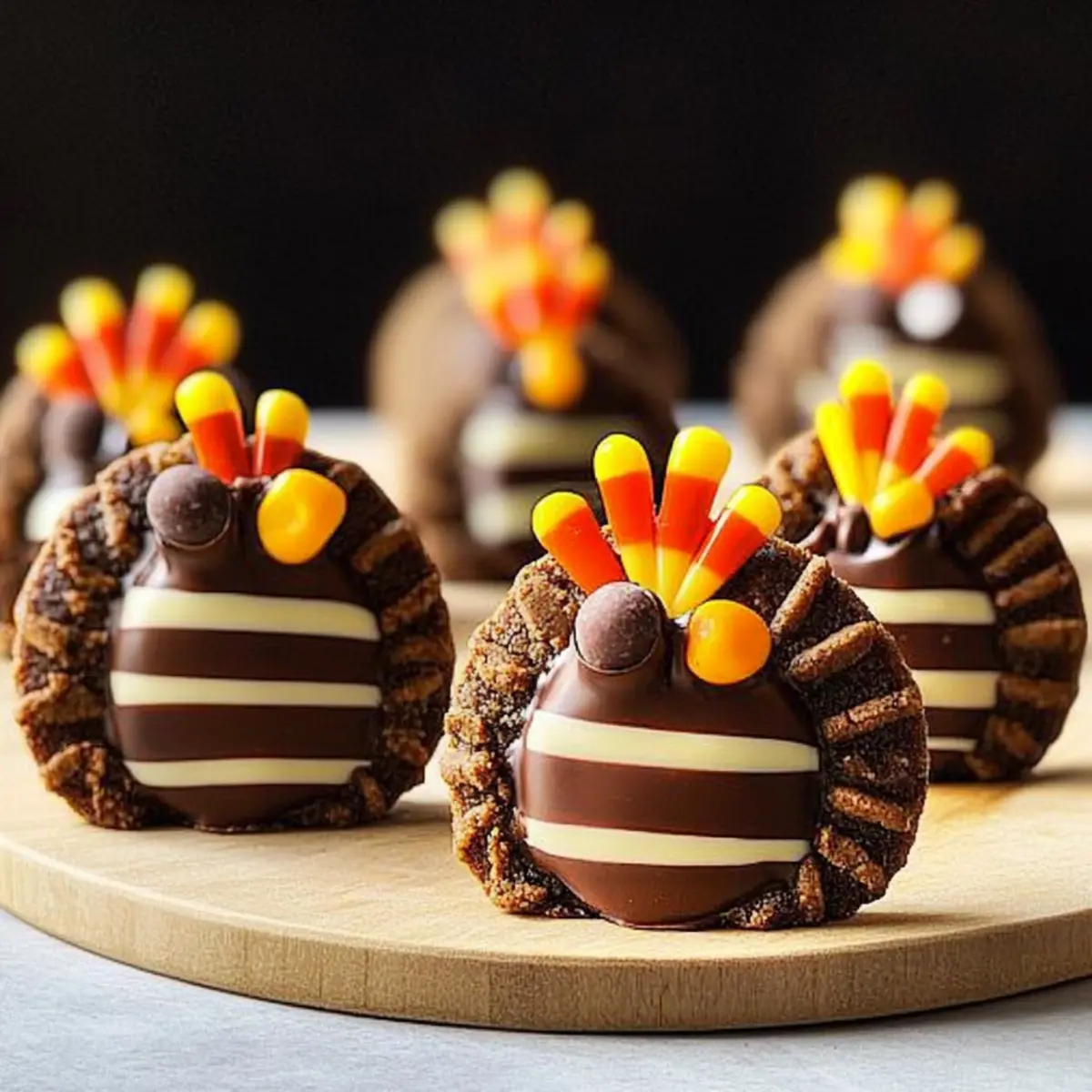 Cute Turkey Cookies That Kids Will Love This Thanksgiving