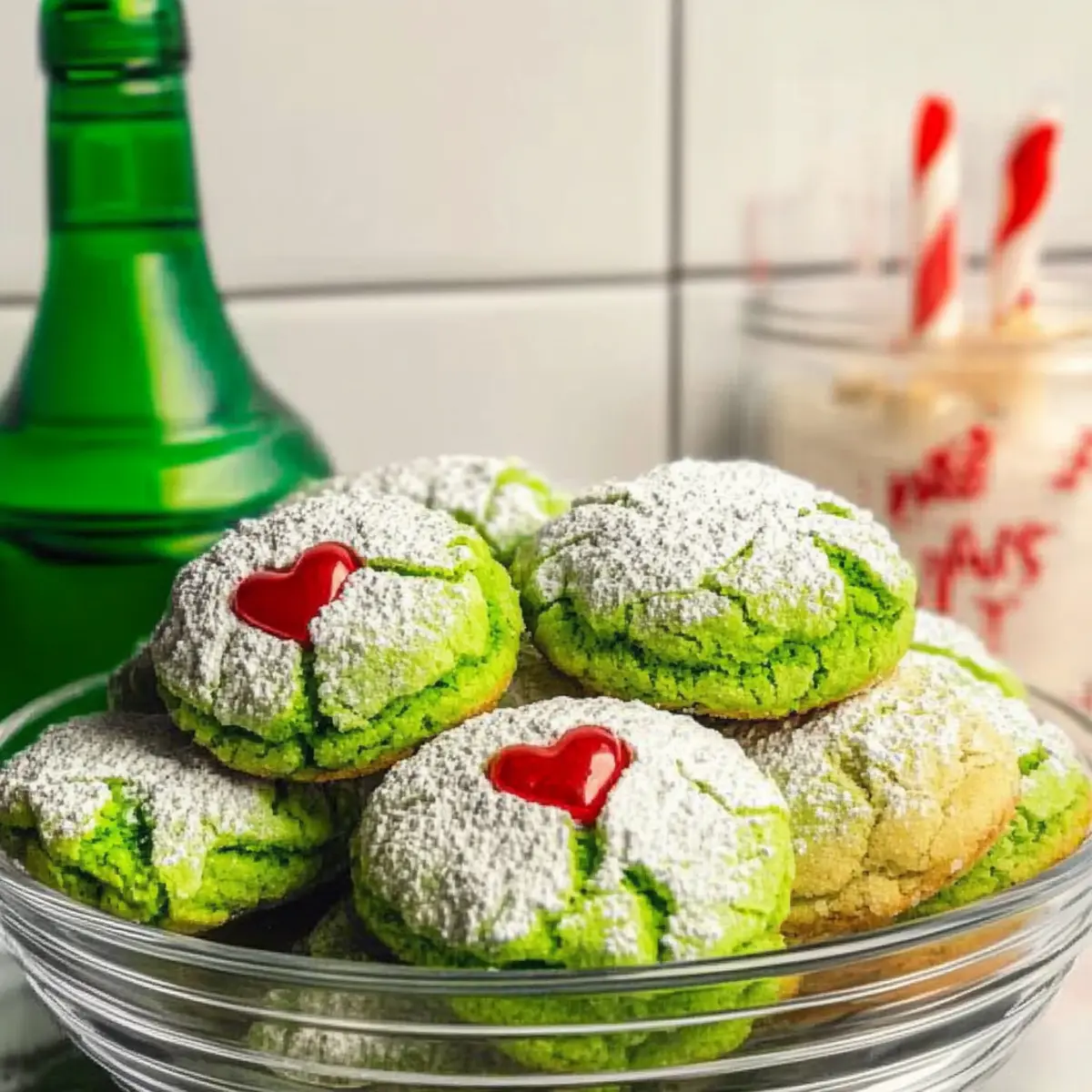 Delicious Grinch Crinkle Cookies: A Festive Twist for You