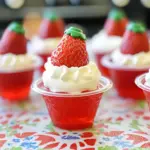 Santa Hat Jello Shots