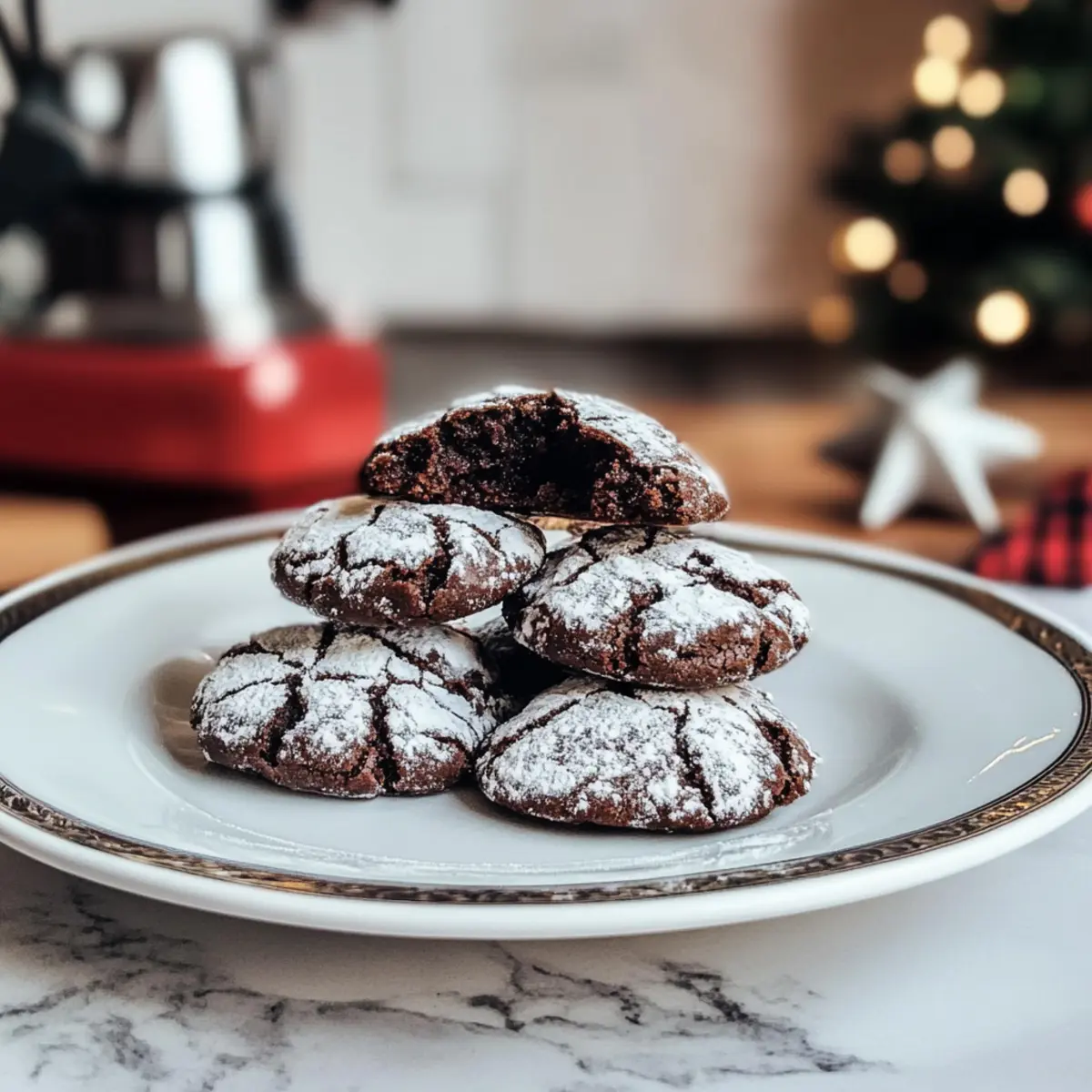 Chocolate Fudge Crinkle Cookies for Holiday Joy and Comfort