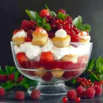 Red Berry Profiterole Trifle