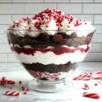 Brownie Candy Cane Trifle