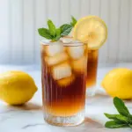 Maple Vanilla Iced Tea Mocktail
