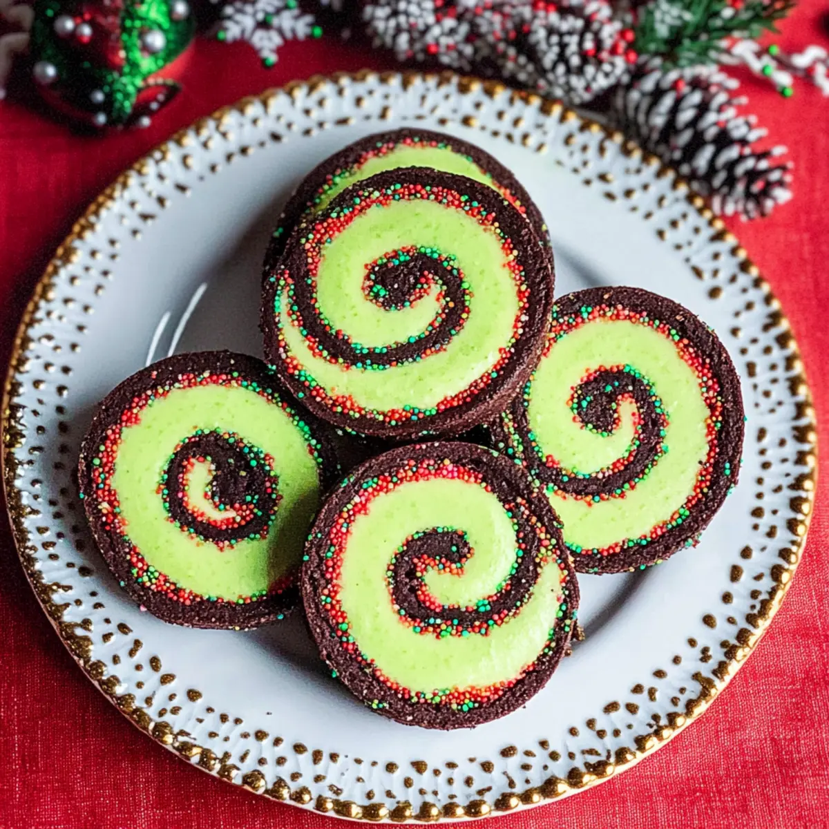 Delicious Chocolate Christmas Pinwheel Cookies for Festive Fun
