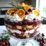 Orange Cranberry Trifle