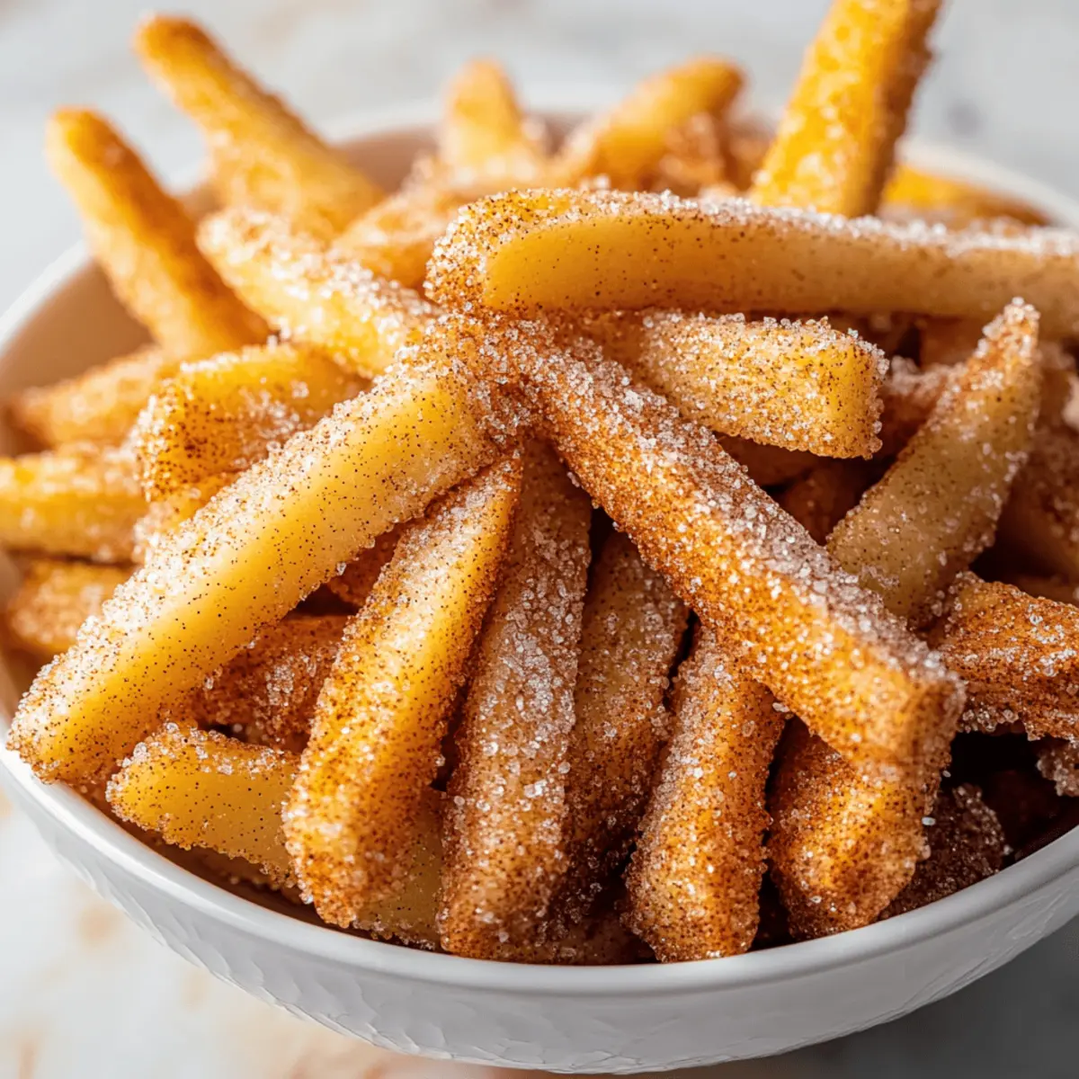 Crispy Air Fryer Apple Fries: A Sweet, Guilt-Free Snack