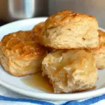 Apple Biscuits with Honey Butter Glaze