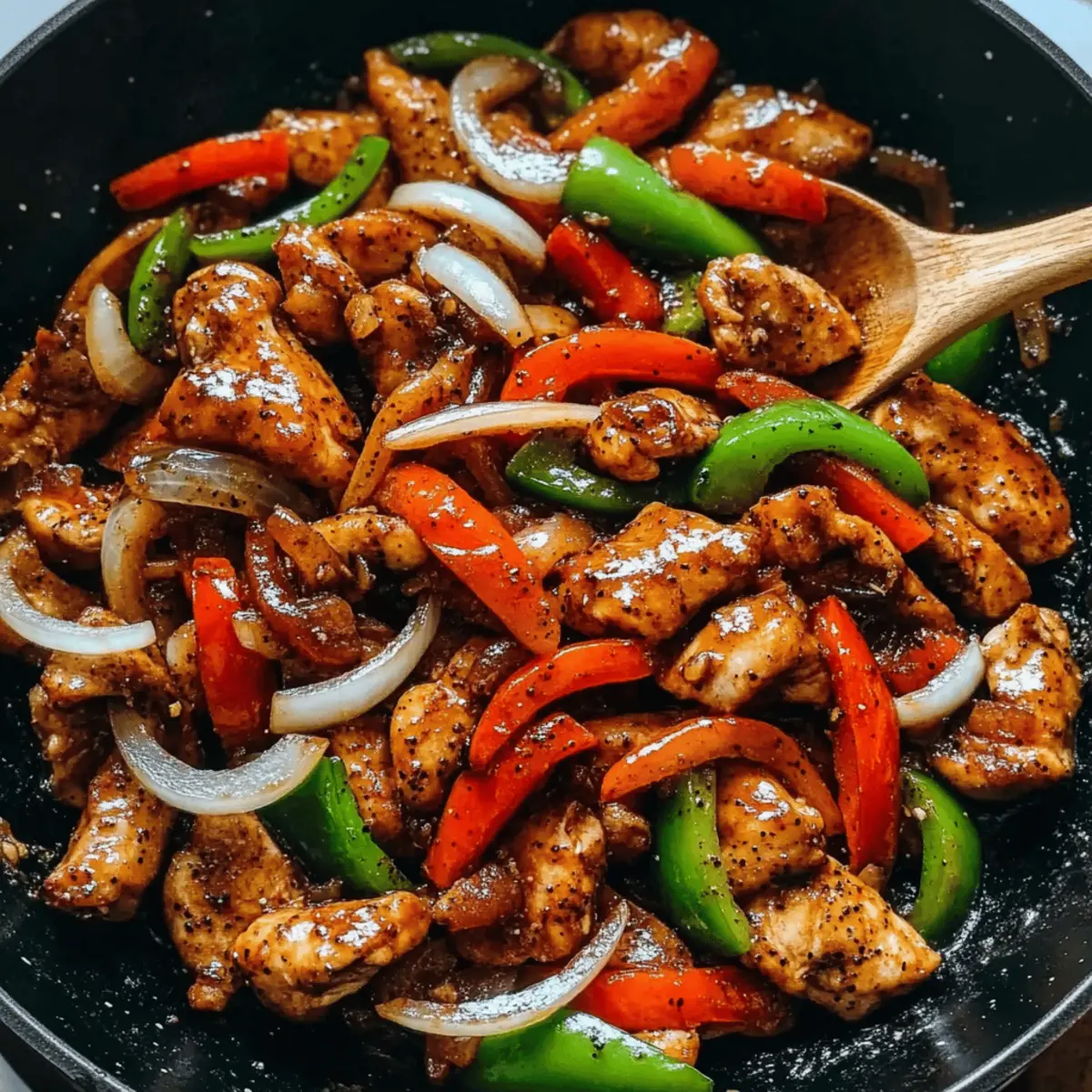 Savory Black Pepper Chicken: A Quick, Healthy Delight