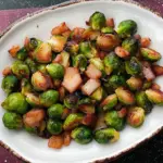 Brussels Sprouts with Shallots and Salt Pork