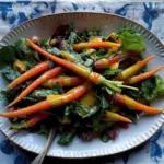 Carrots and Greens with Dilly Bean Vinaigrette