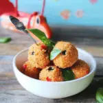 Cheese and Tomato Quinoa Balls