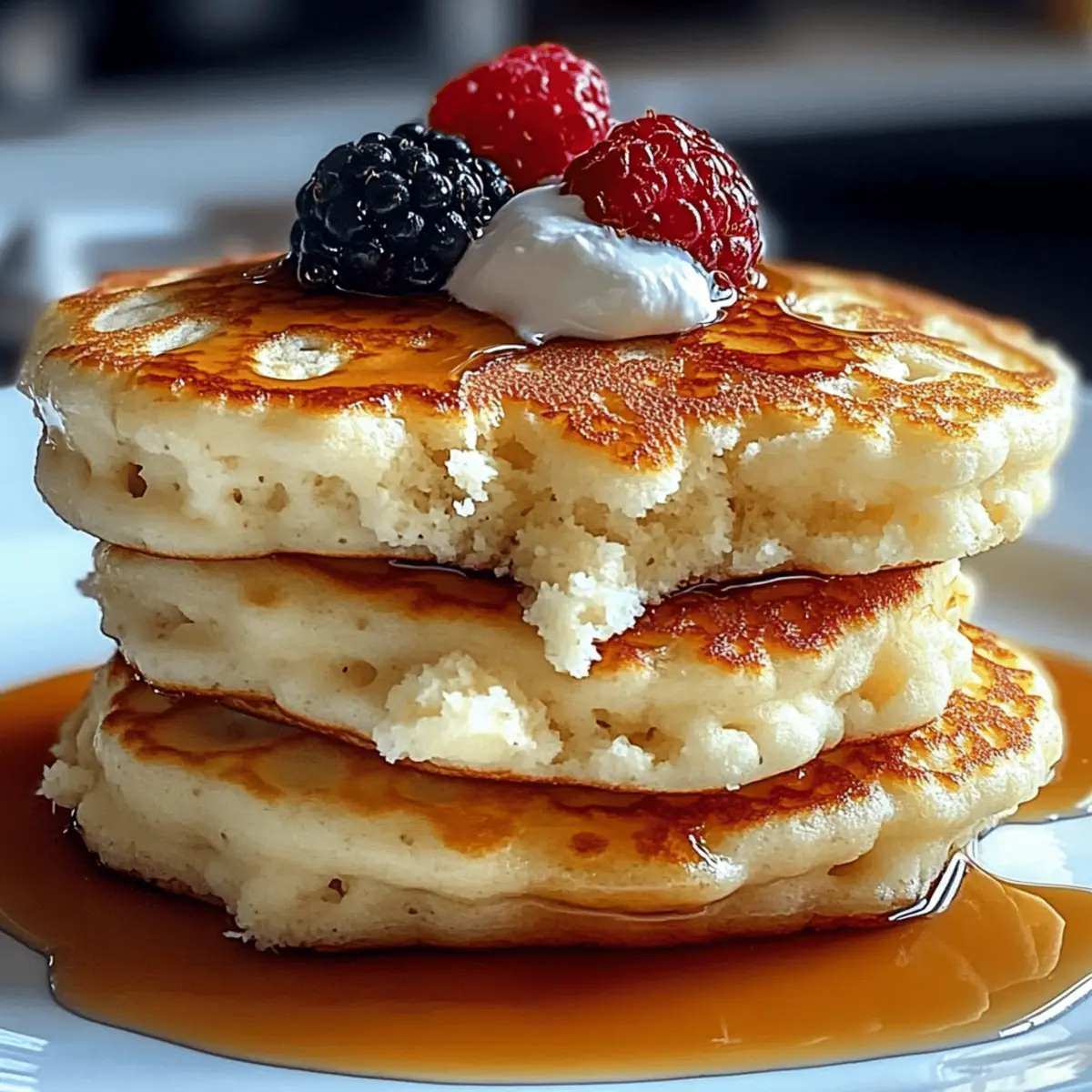Fluffy Gluten Free Cottage Cheese Pancakes for a Dreamy Breakfast
