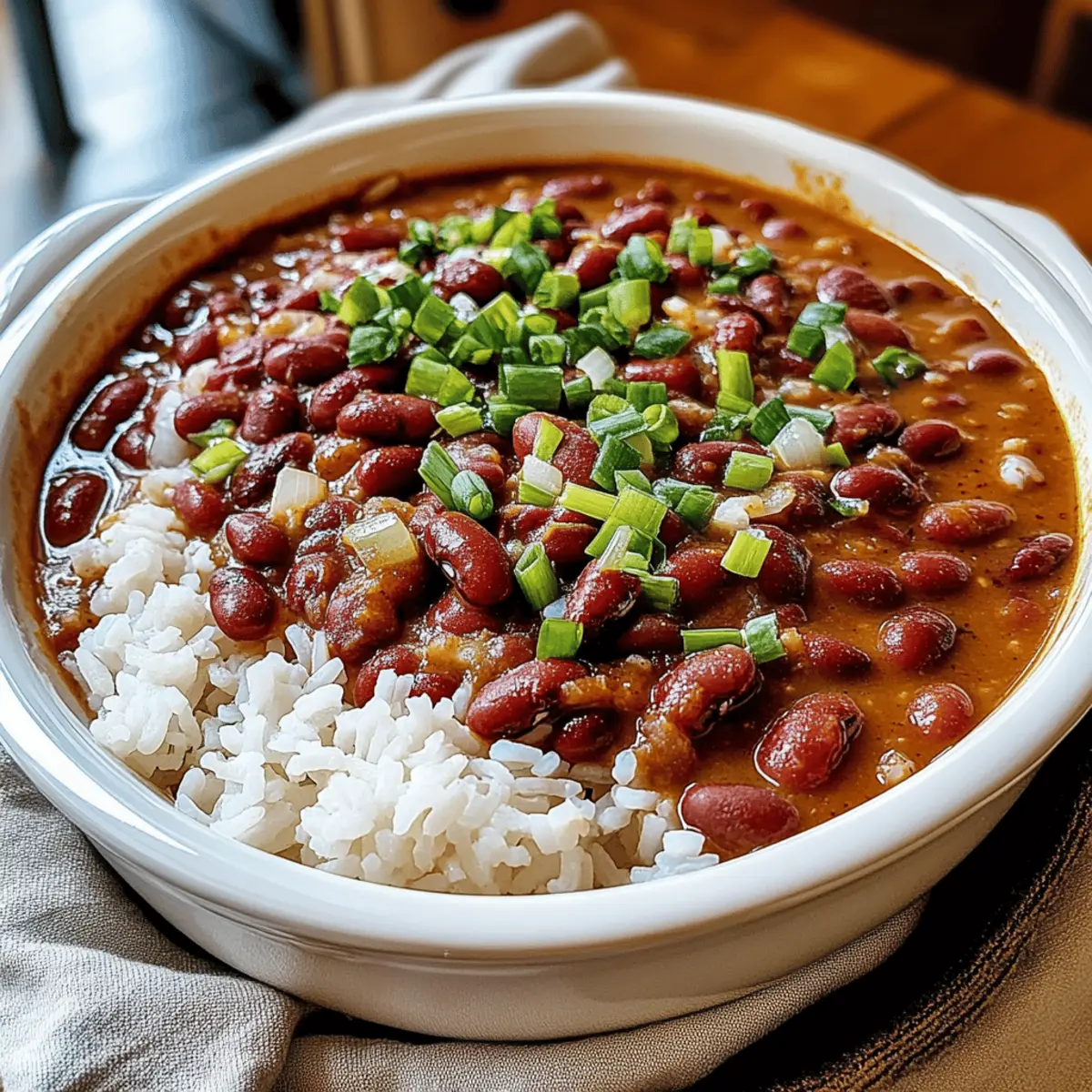 Louisiana Red Beans and Rice: A Cozy One-Pot Delight