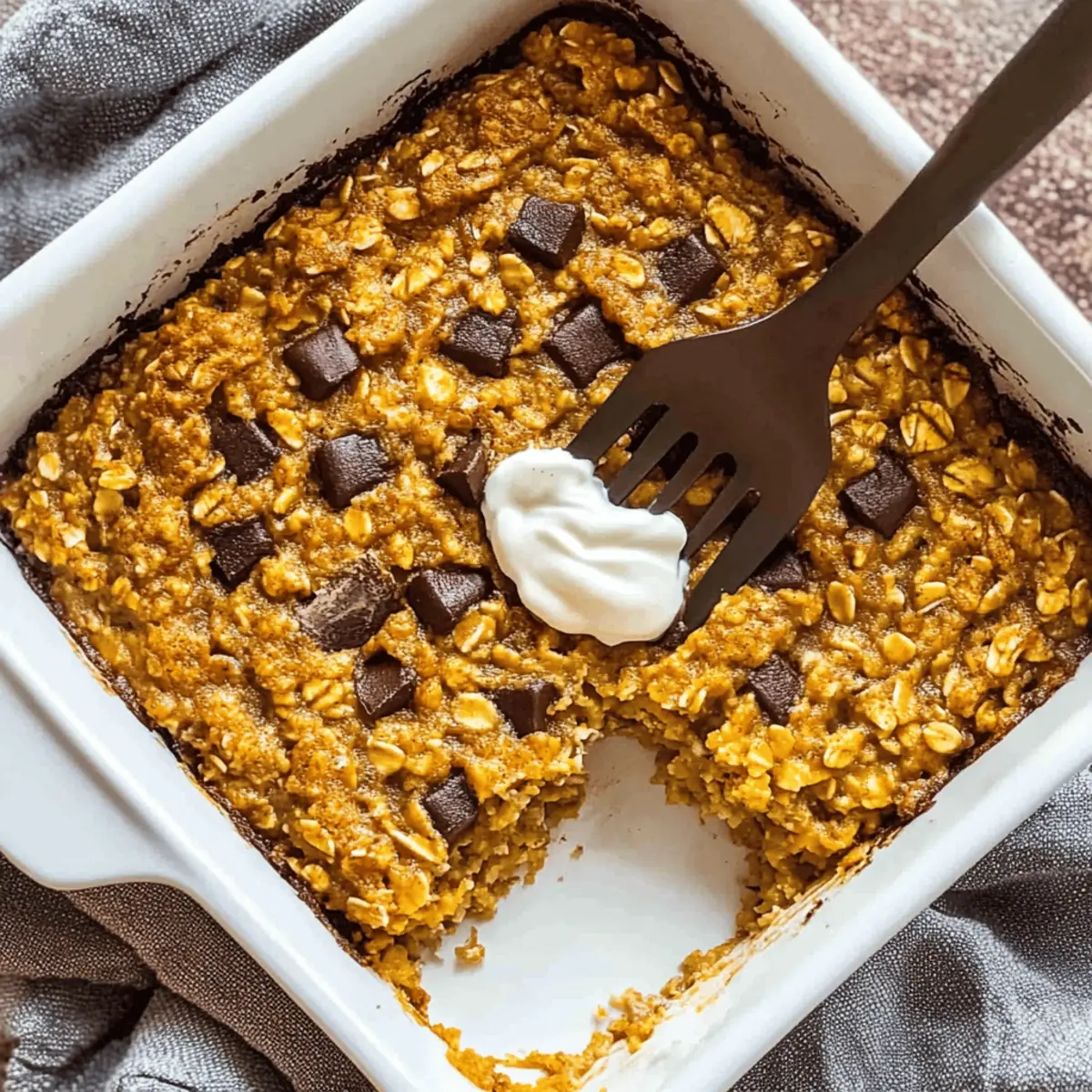 Pumpkin Baked Oatmeal: A Cozy Fall Breakfast Delight