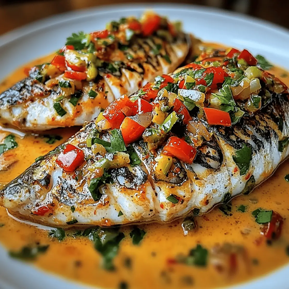 Red Snapper with Creamy Creole Sauce: A Must-Try Delight