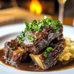 Red Wine Braised Beef Short Ribs