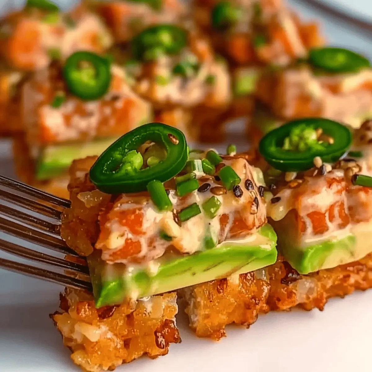 Savory Salmon Crispy Rice: Your New Favorite Appetizer