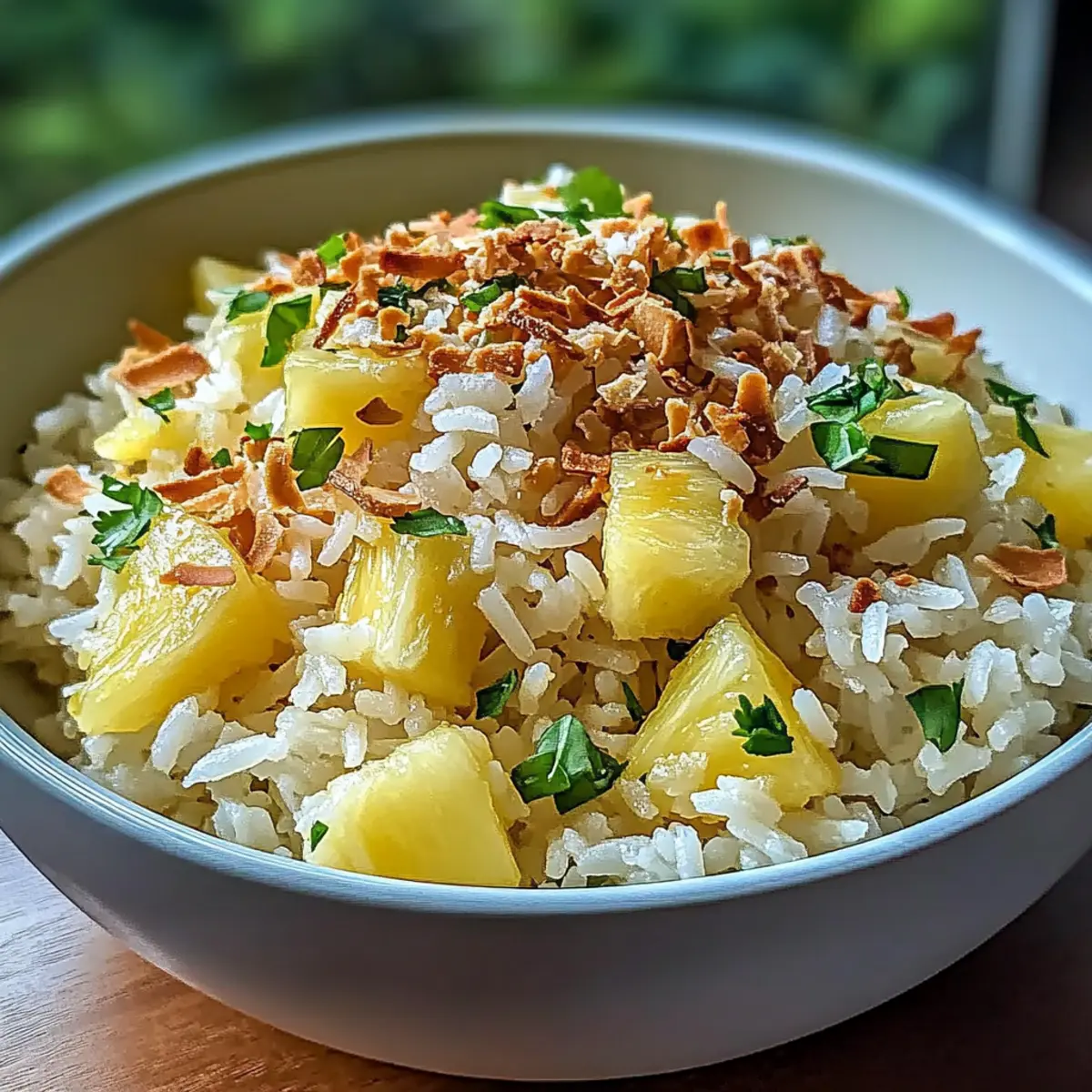 Tropical Coconut Pineapple Rice – A Creamy Island Delight
