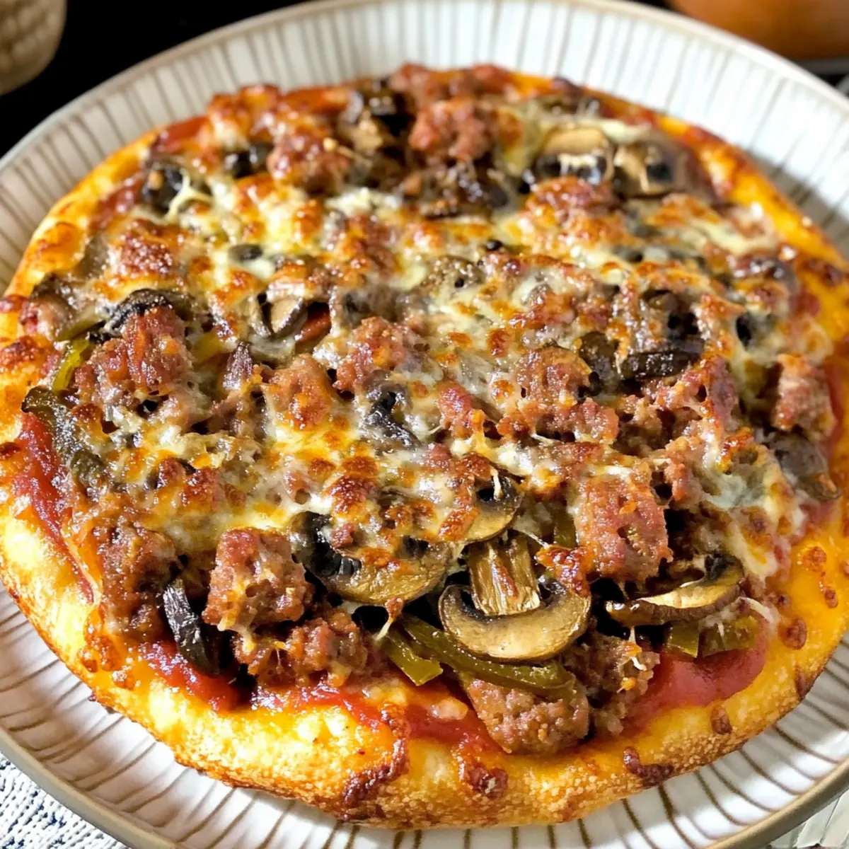 Delicious Upside-Down Deep-Dish Skillet Pizza Made Simple