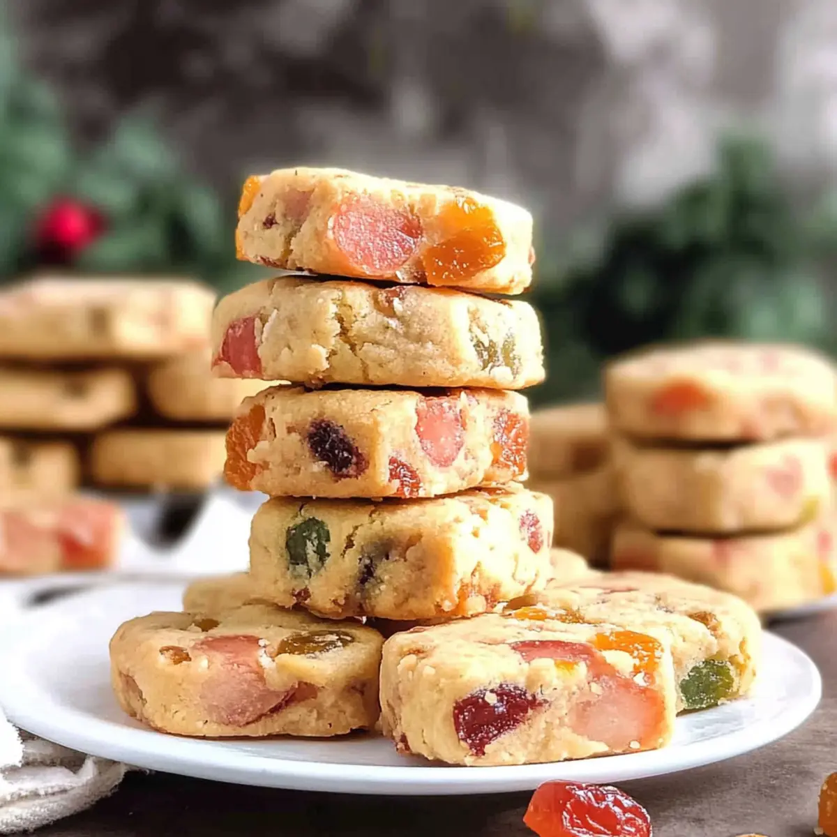 Delicious Candied Fruit Cookies Perfect for Tea Time