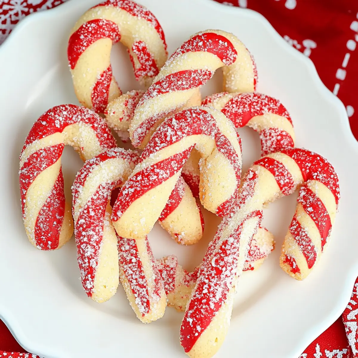 Delicious Christmas Candy Cane Cookies for Festive Cheer