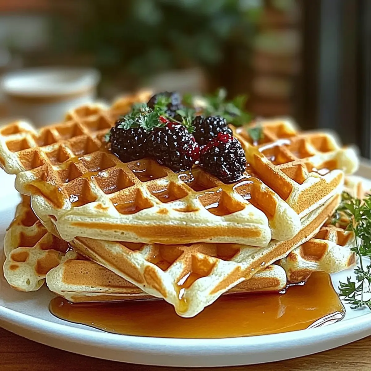 Cottage Cheese Waffles: Fluffy, Healthy Breakfast Delight