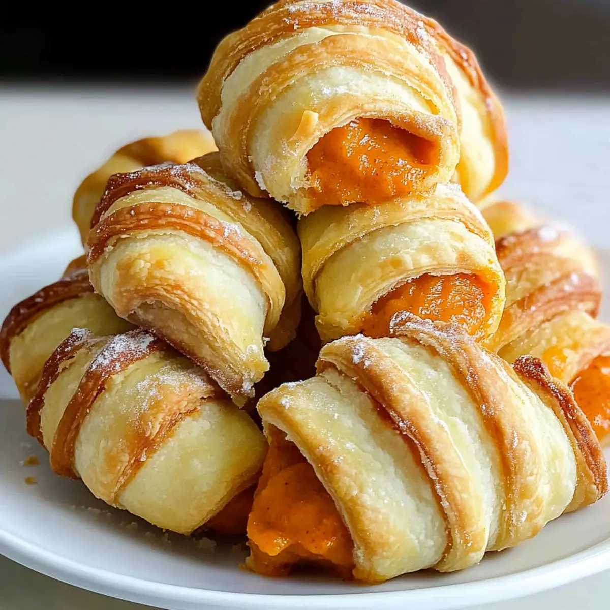 Mini Pumpkin Pie Crescent Rolls: Fall’s Handheld Delight