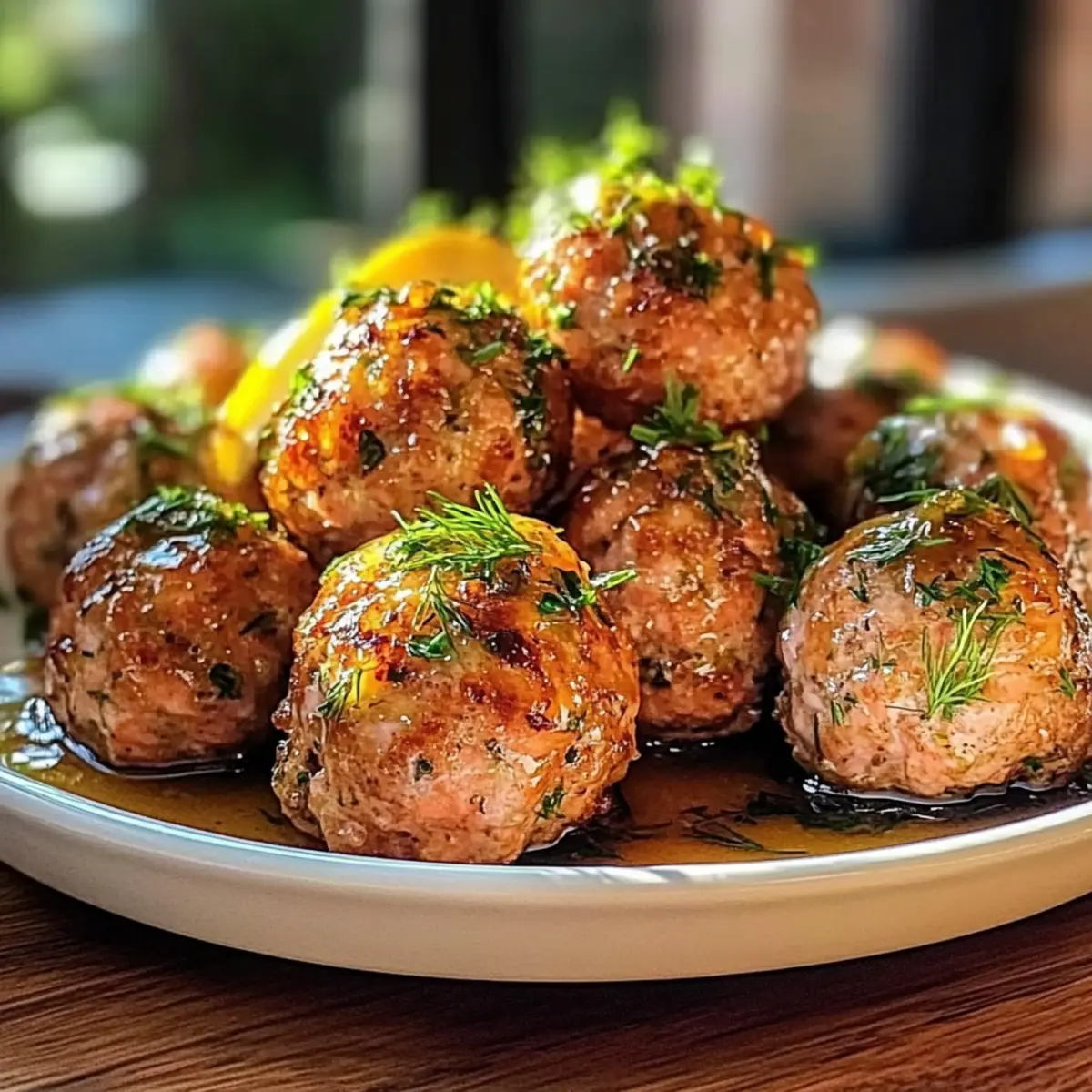 Salmon Meatballs with a Citrus Twist for Gourmet Flavor