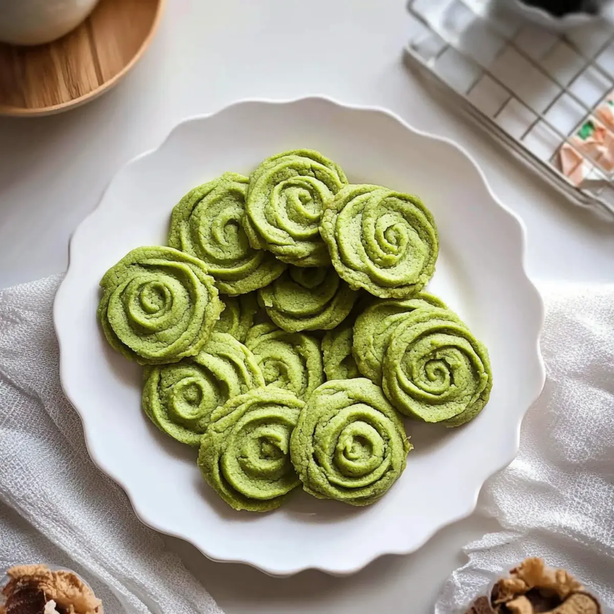 Melt-in-Your-Mouth Matcha Butter Cookies You'll Adore