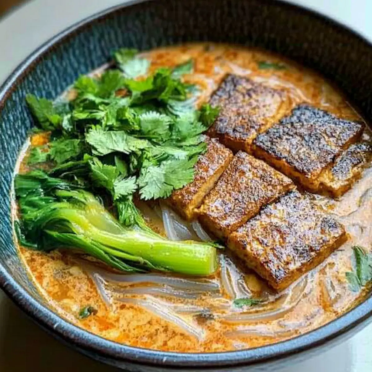 Spicy Lemongrass Coconut Noodle Soup: A Cozy Vegan Warm-Up