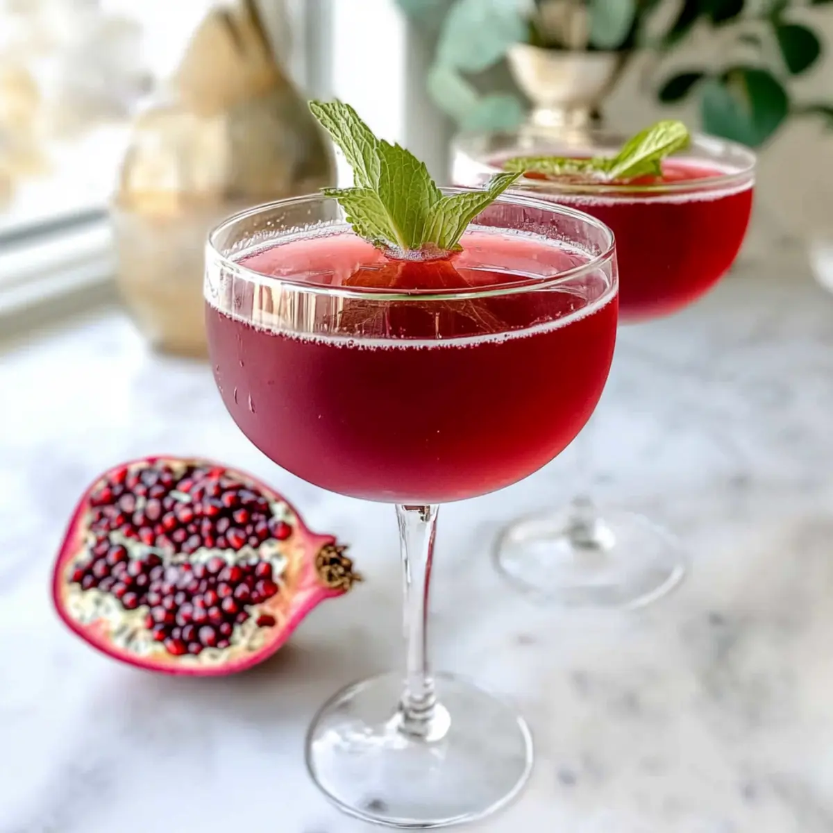 Refreshing Pomegranate Ginger Mocktail for Festive Cheers